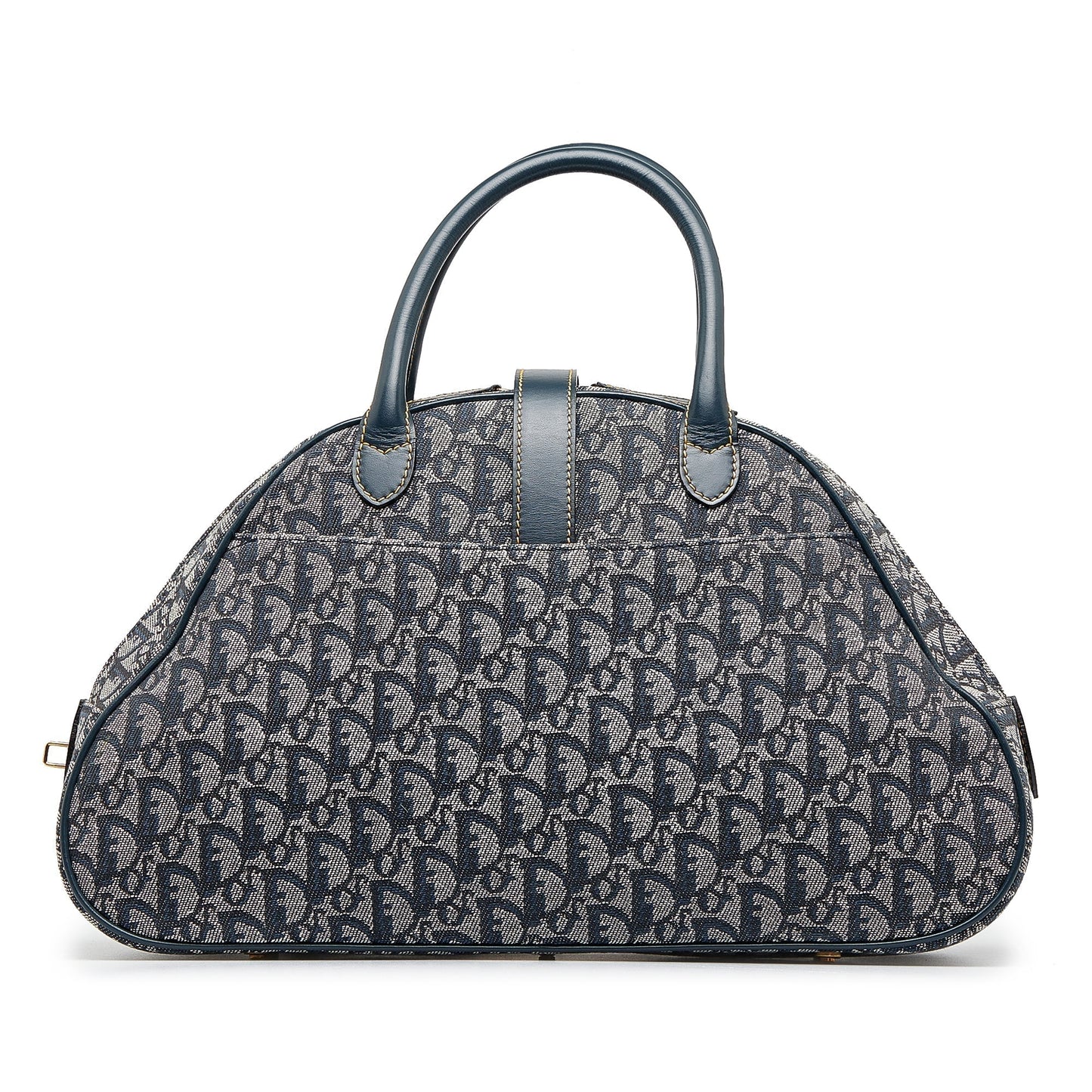 DIOR Oblique Double Saddle Bowler HandBag