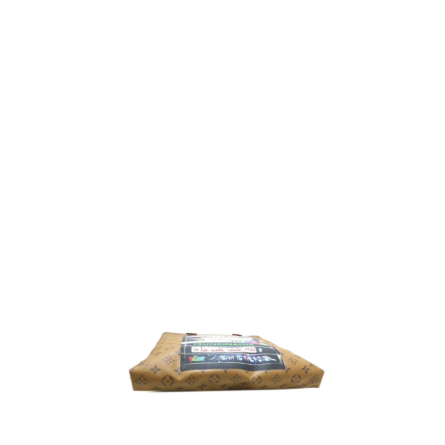 LOUIS VUITTON Monogram Reverse VHS Tape Carry It Tote Bag