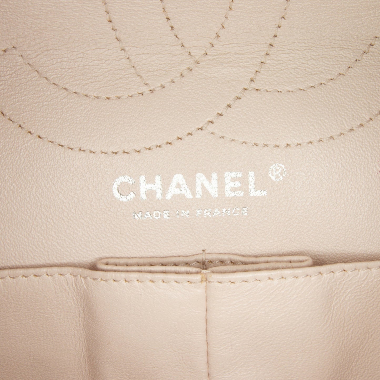 Orange Chanel Ombre Reissue 225 Double Flap Shoulder Bag
