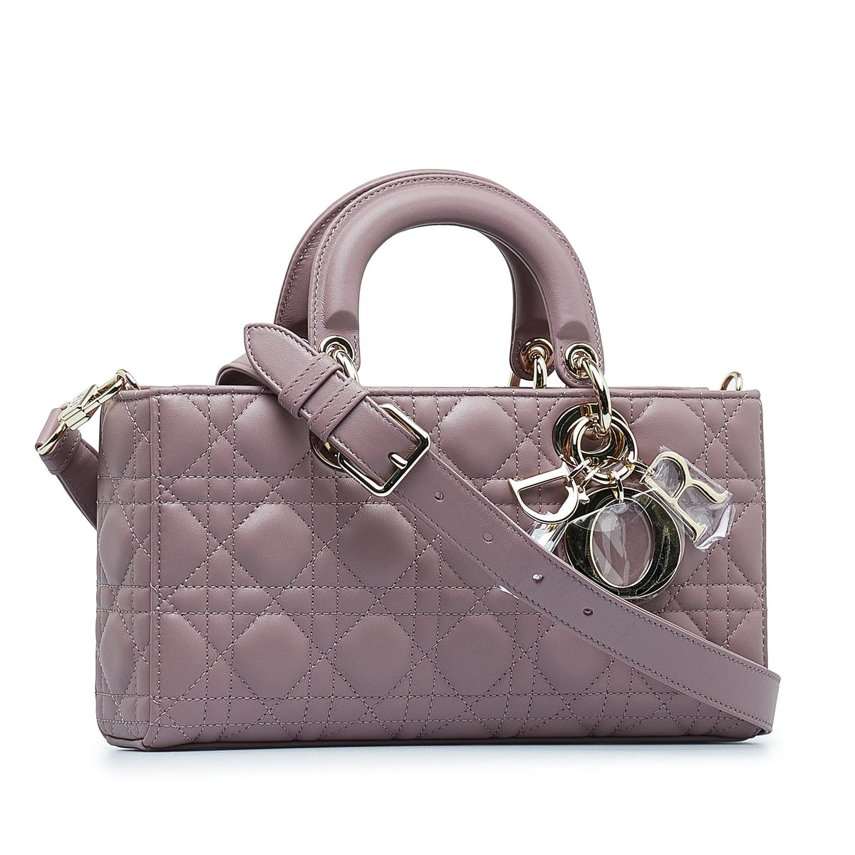 DIOR Medium Lambskin Cannage Lady D-Joy Satchel