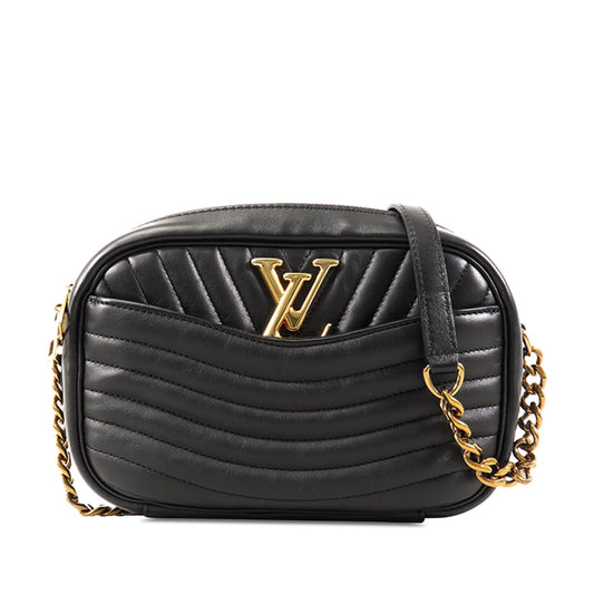 Black Louis Vuitton New Wave Camera Bag