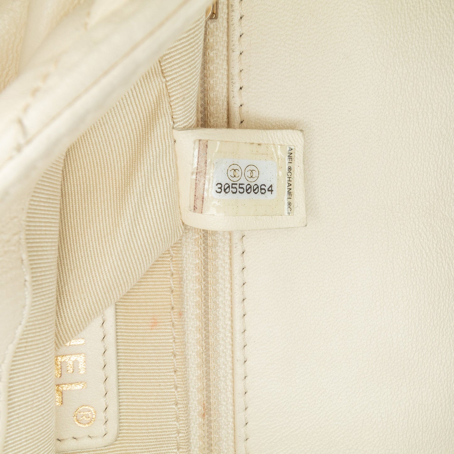 White Chanel Small Quilted Lambskin CC Coin Flap Crossbody Bag