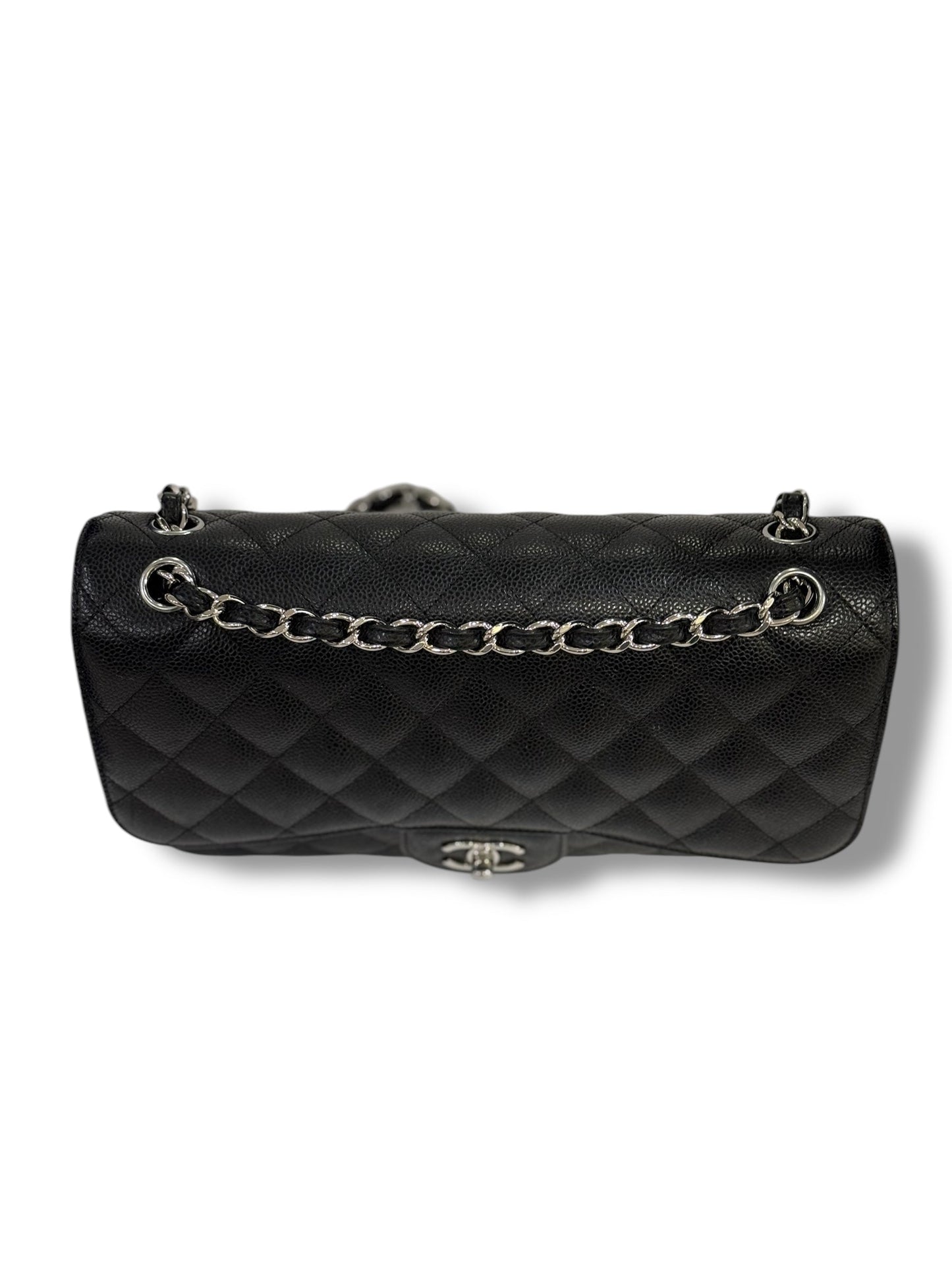 Chanel - Sac Timeless Jumbo caviar