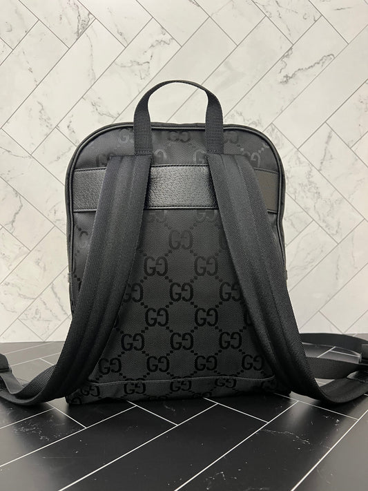 BRAND Gucci Black Nylon Off The Grid Large Backpack