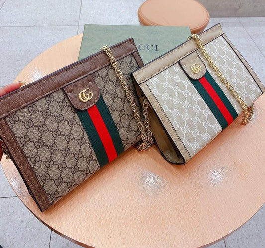 Gucci Canvas  Supreme  (Crossbody Shoulder) Handbag