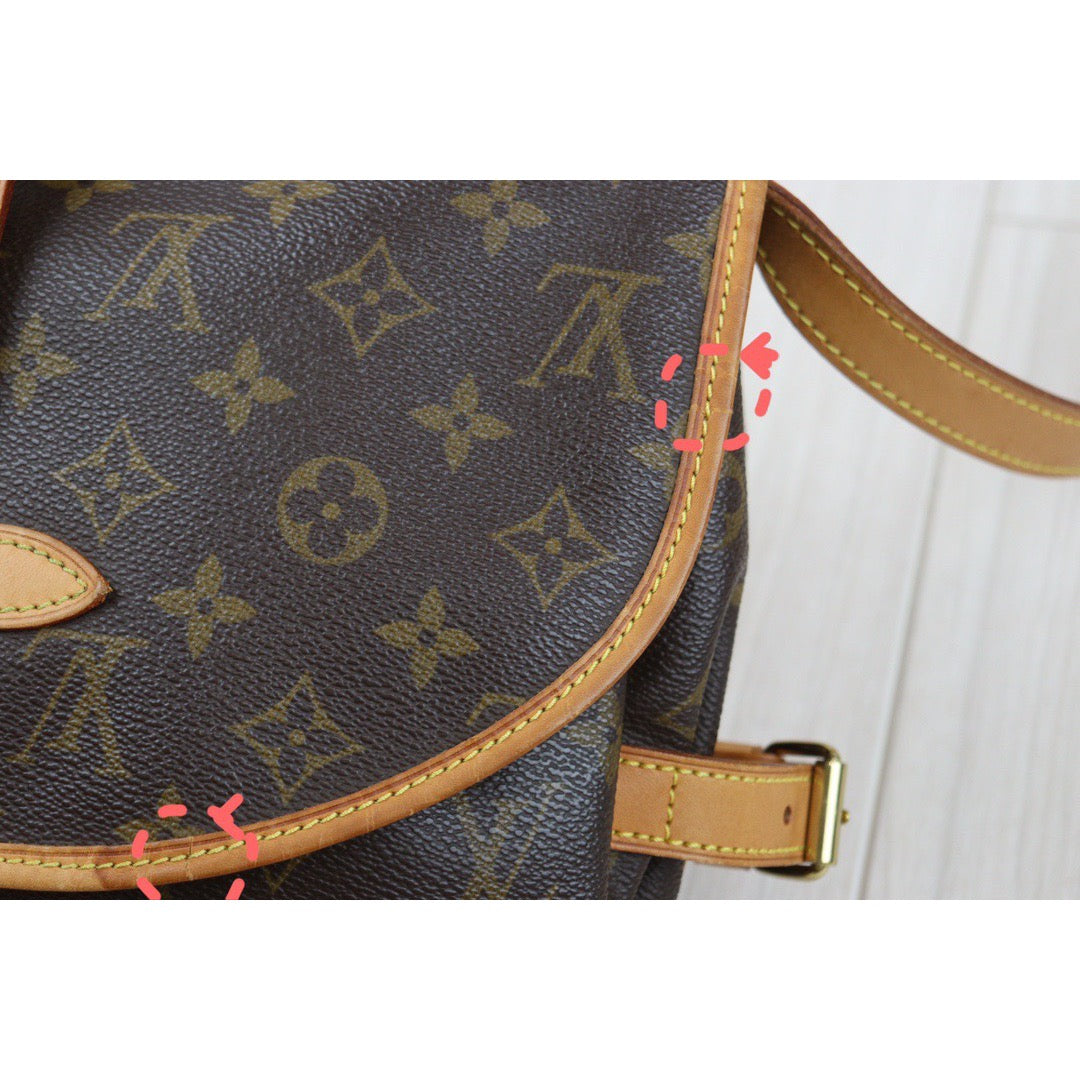 Rank AB ｜ LV Monogram Saumur 30 Shoulder Bag｜24032926