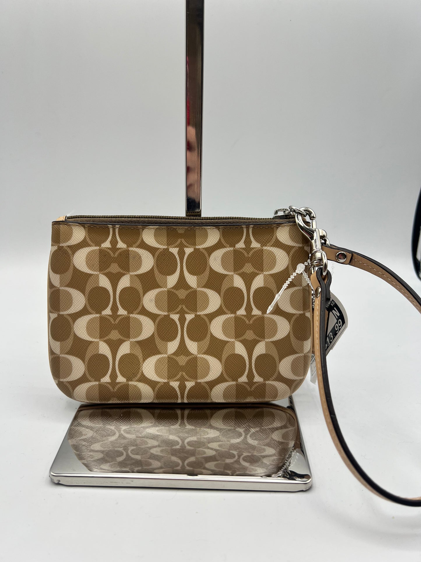 WALLET DESIGNER by COACH In CREAM & TAN, Size: SMALL