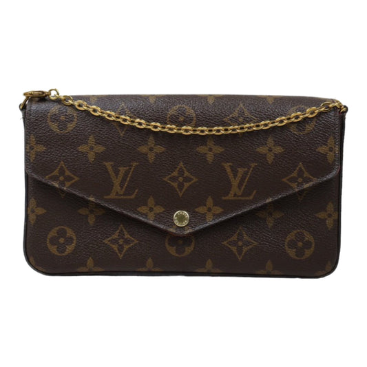 Rank AB ｜LV Monogram Pochette Felicie Shoulder Bag｜S24061719