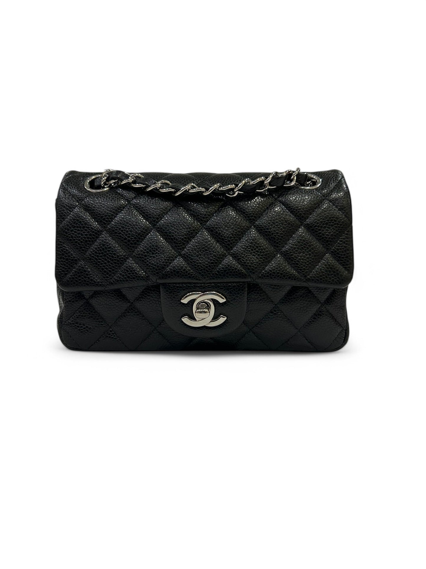 Chanel - Sac Timeless mini rectangulaire caviar