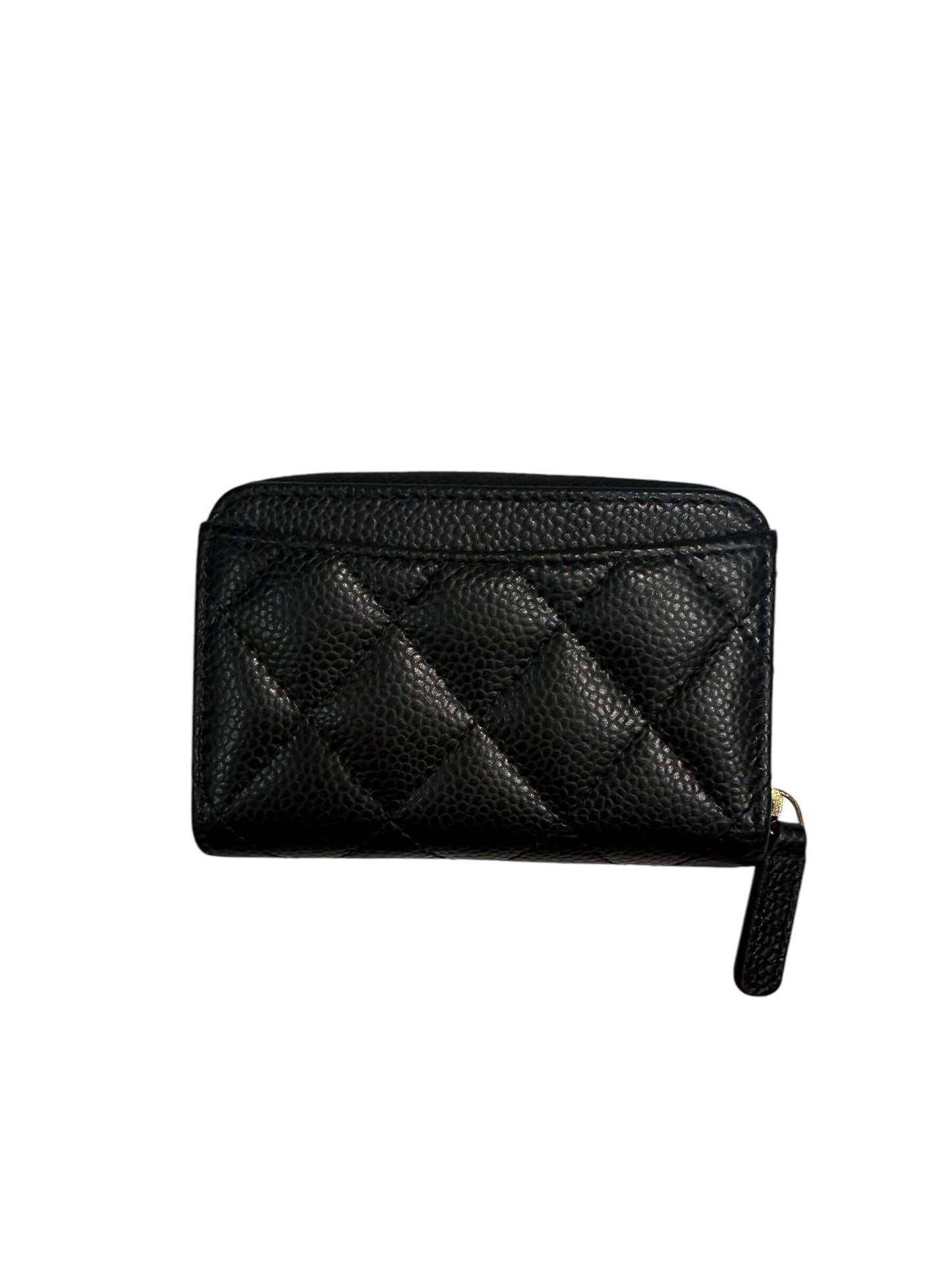 Chanel - Porte monnaie cuir caviar