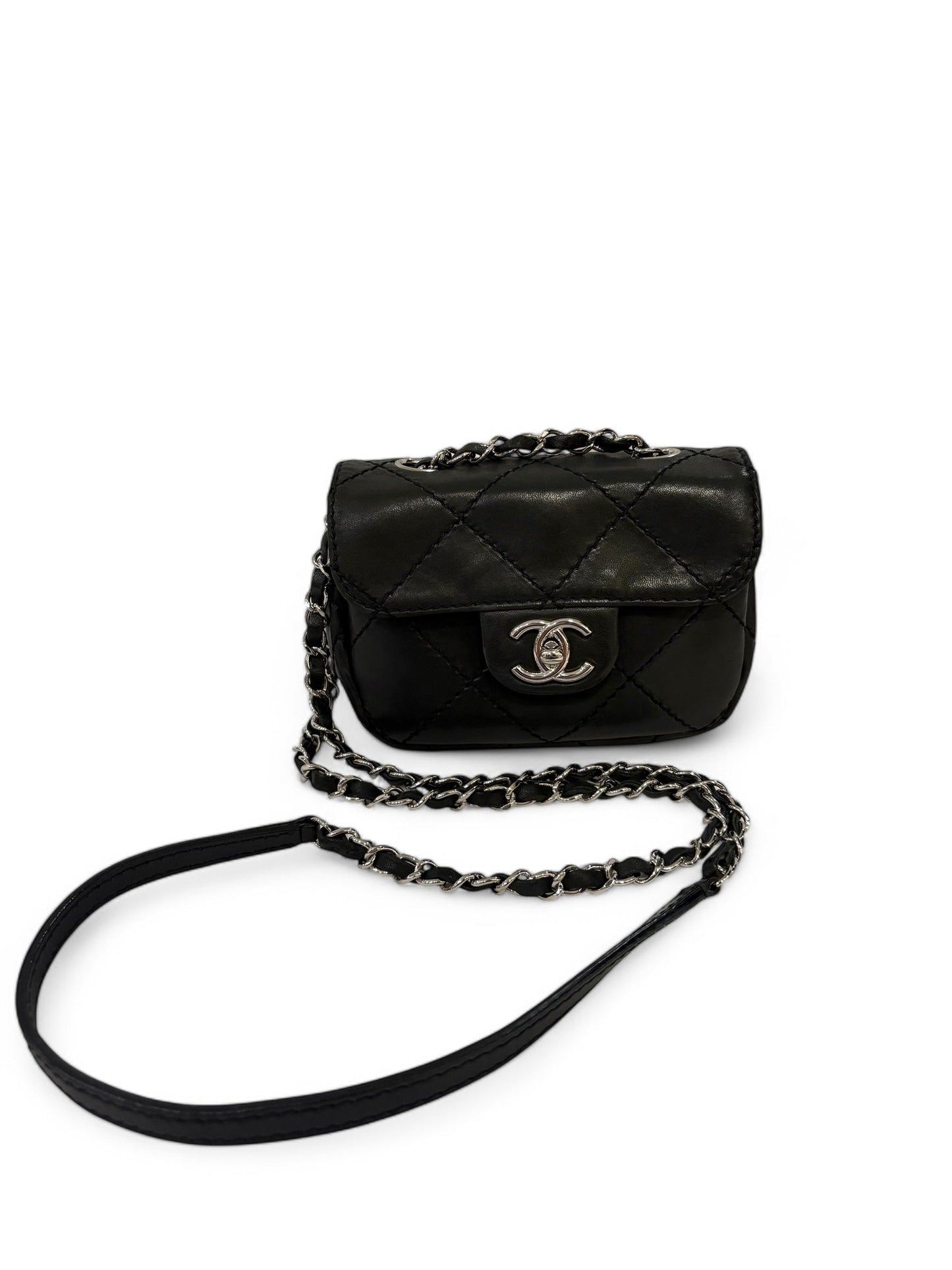 Chanel - Sac rabat mini square