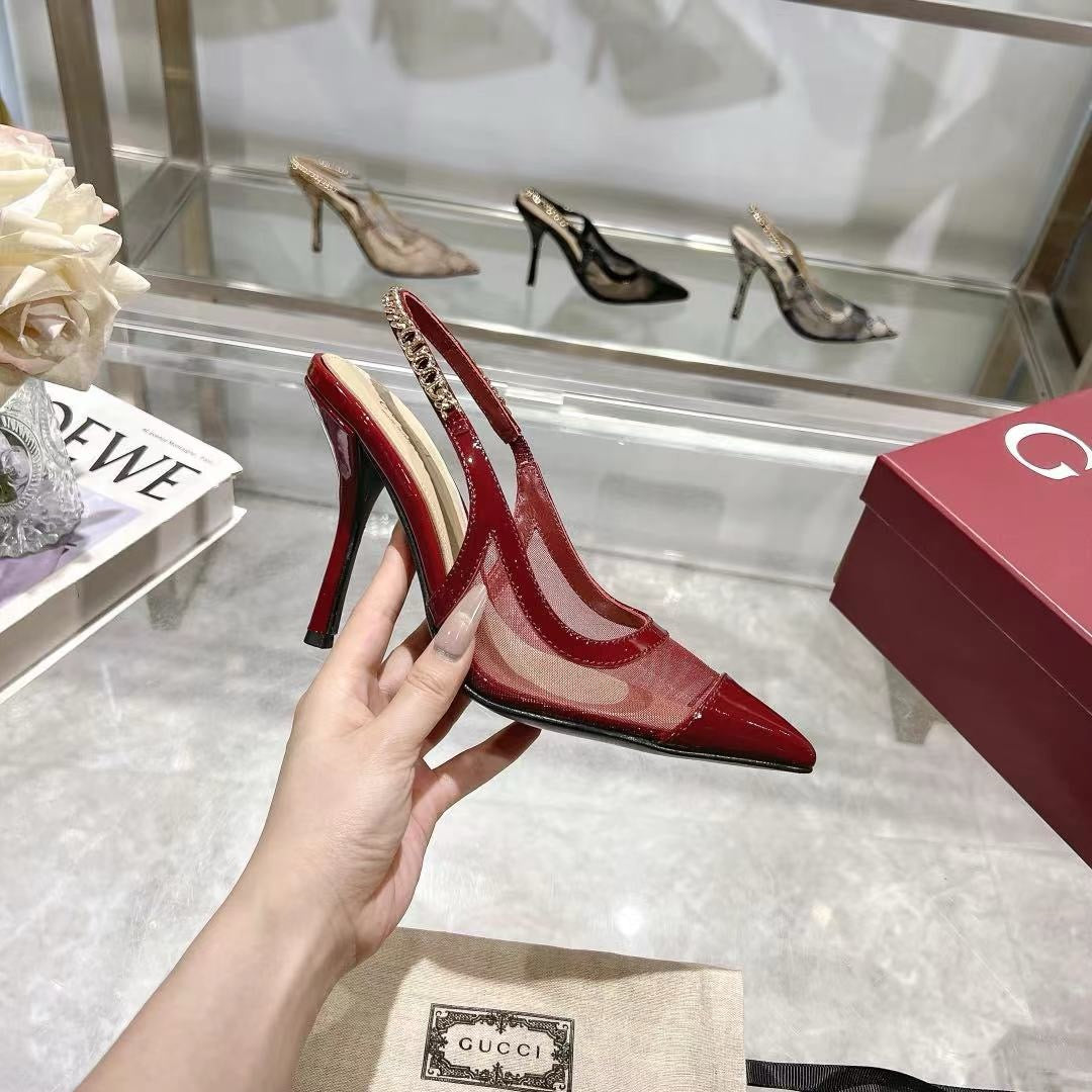 SE1580 Gucci Signoria Slingback Pump / Size5-11