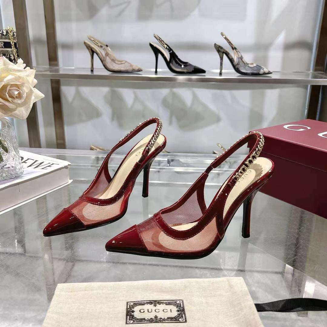 SE1580 Gucci Signoria Slingback Pump / Size5-11