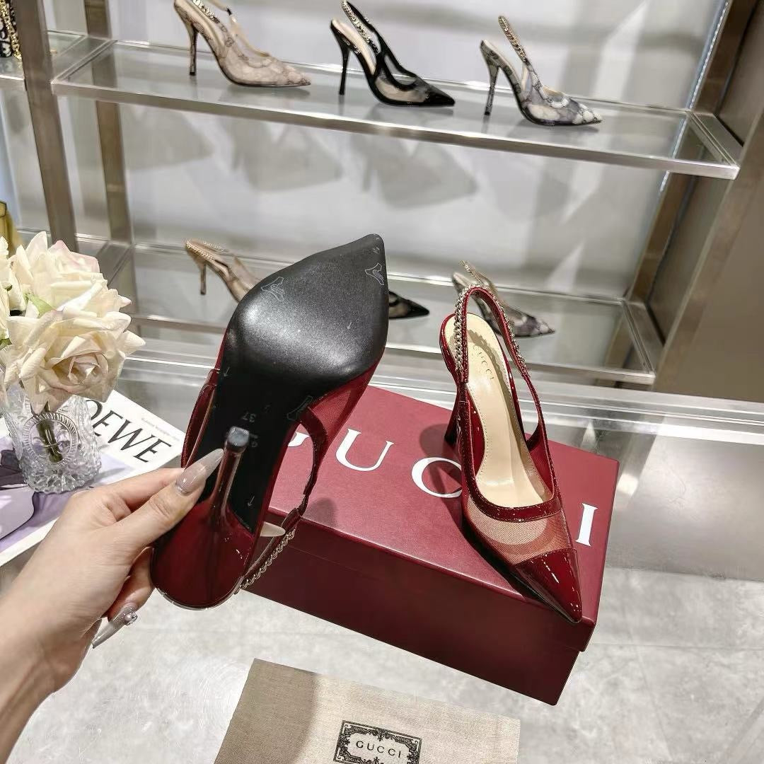 SE1580 Gucci Signoria Slingback Pump / Size5-11