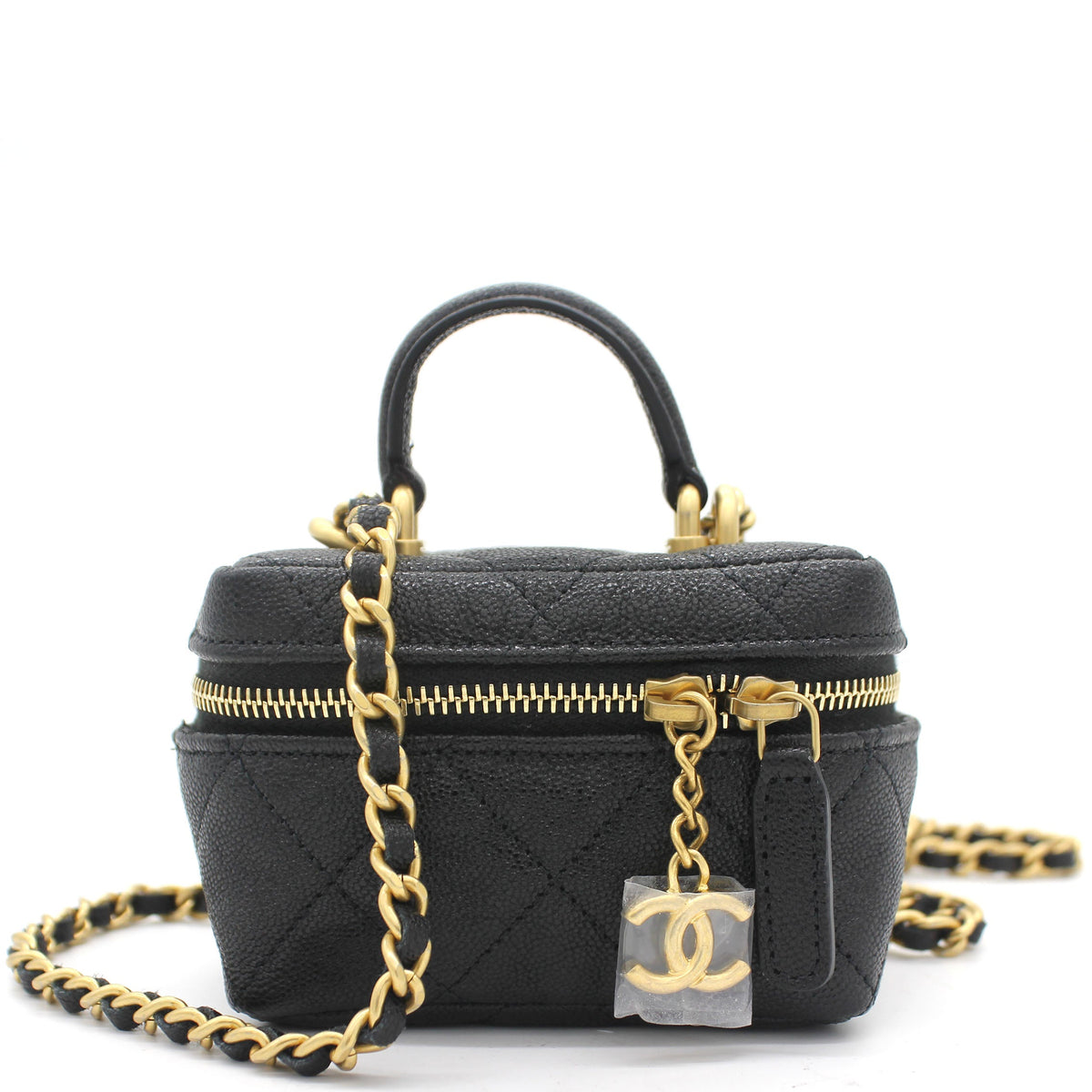 Chanel Mini Caviar Vanity Case