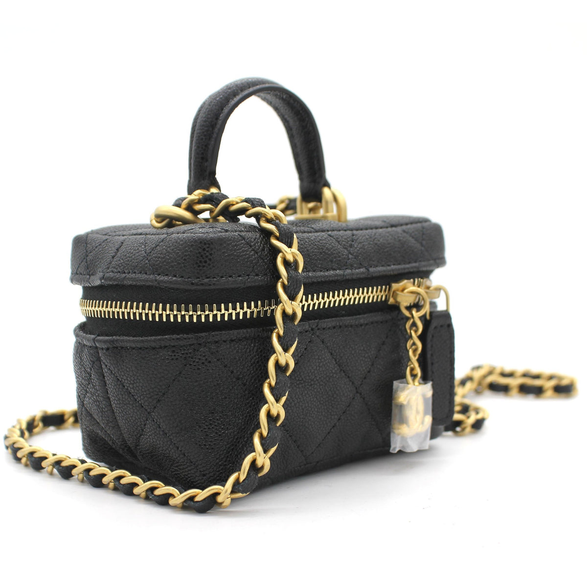 Chanel Mini Caviar Vanity Case