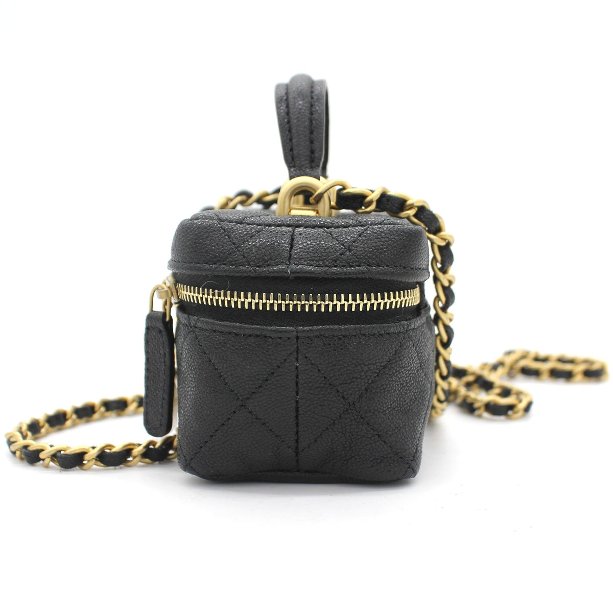 Chanel Mini Caviar Vanity Case
