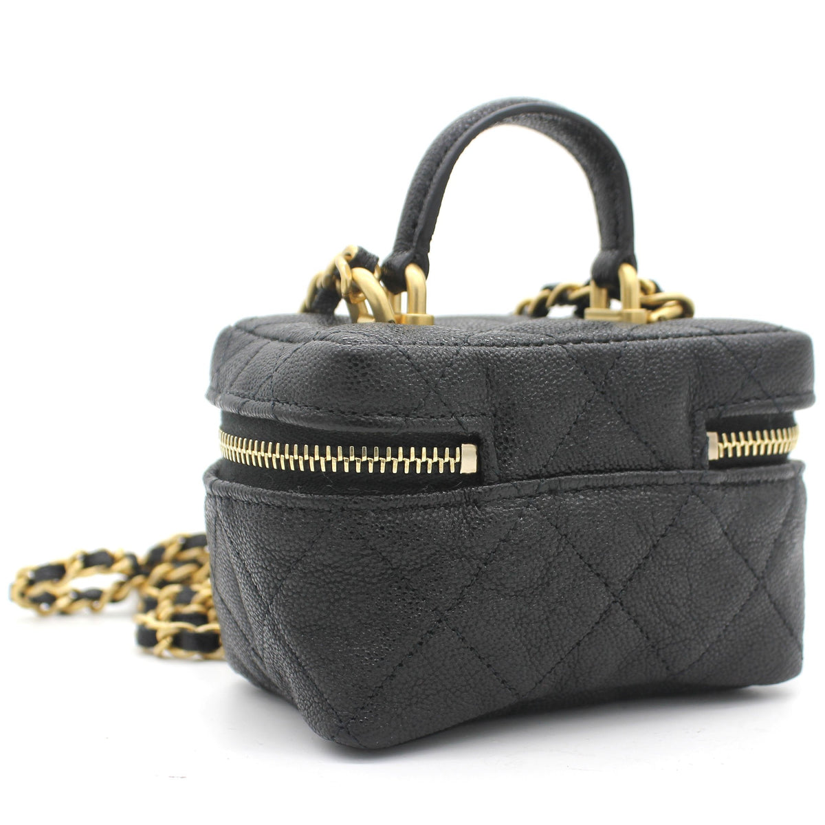 Chanel Mini Caviar Vanity Case