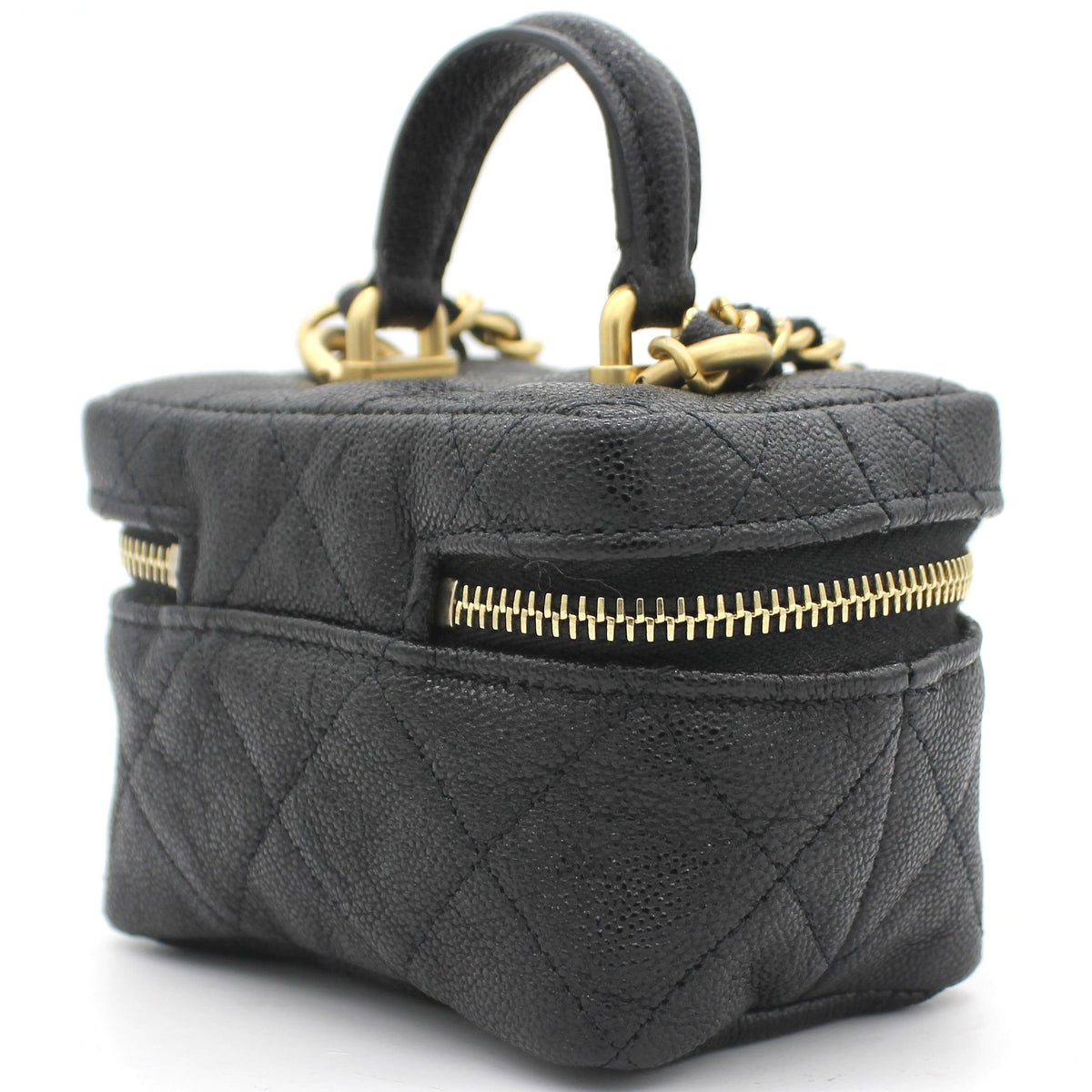 Chanel Mini Caviar Vanity Case