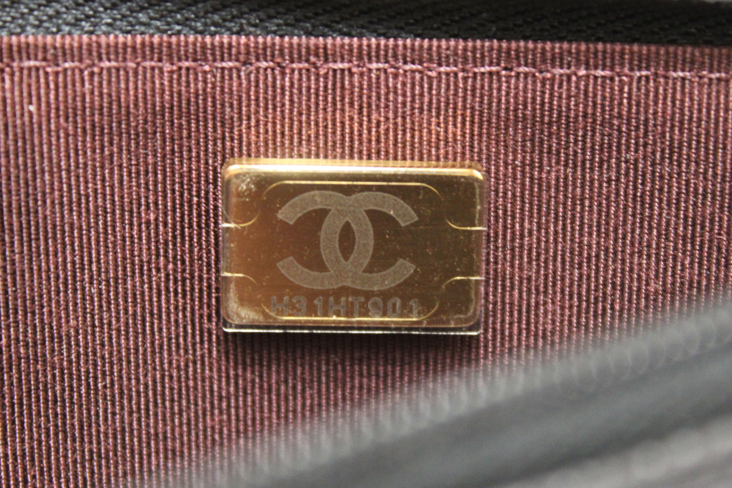 NEW Chanel Black Quilted Caviar Leather Wallet On Chain WOC Messenger Bag