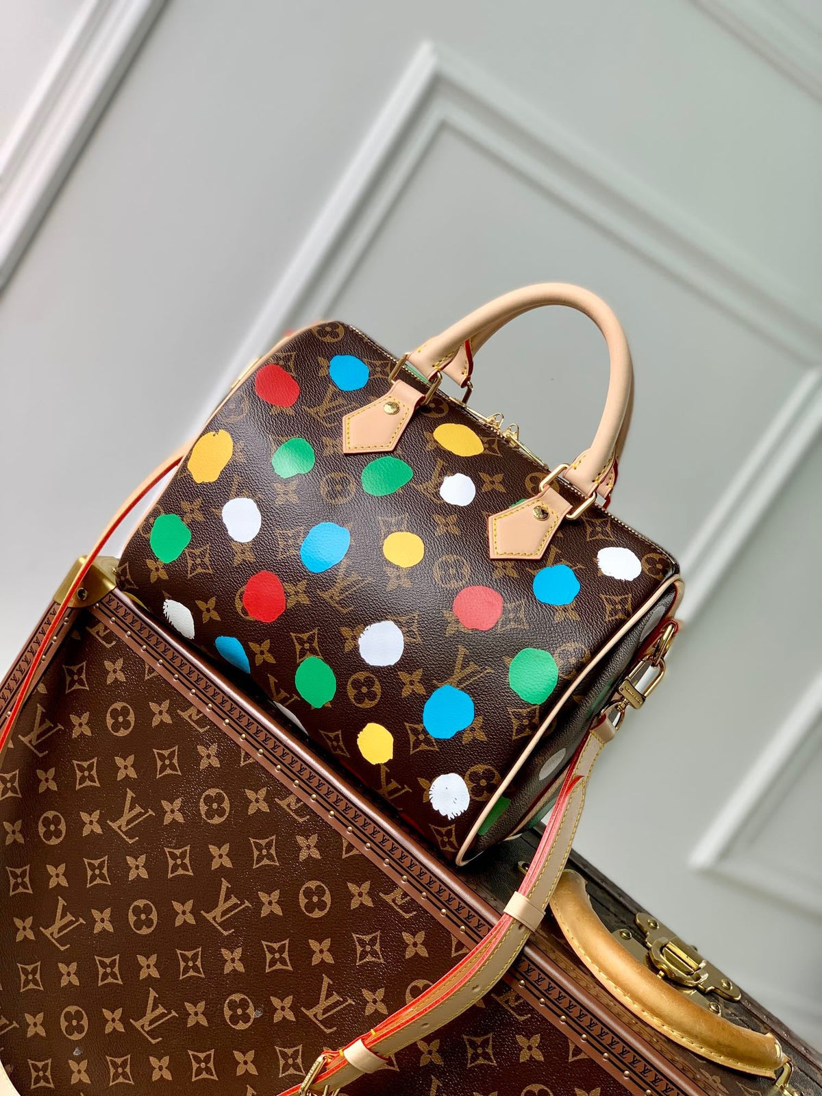 LB748 LV x YK Speedy Bandoulière 25 / HIGHEST QUALITY VERSION