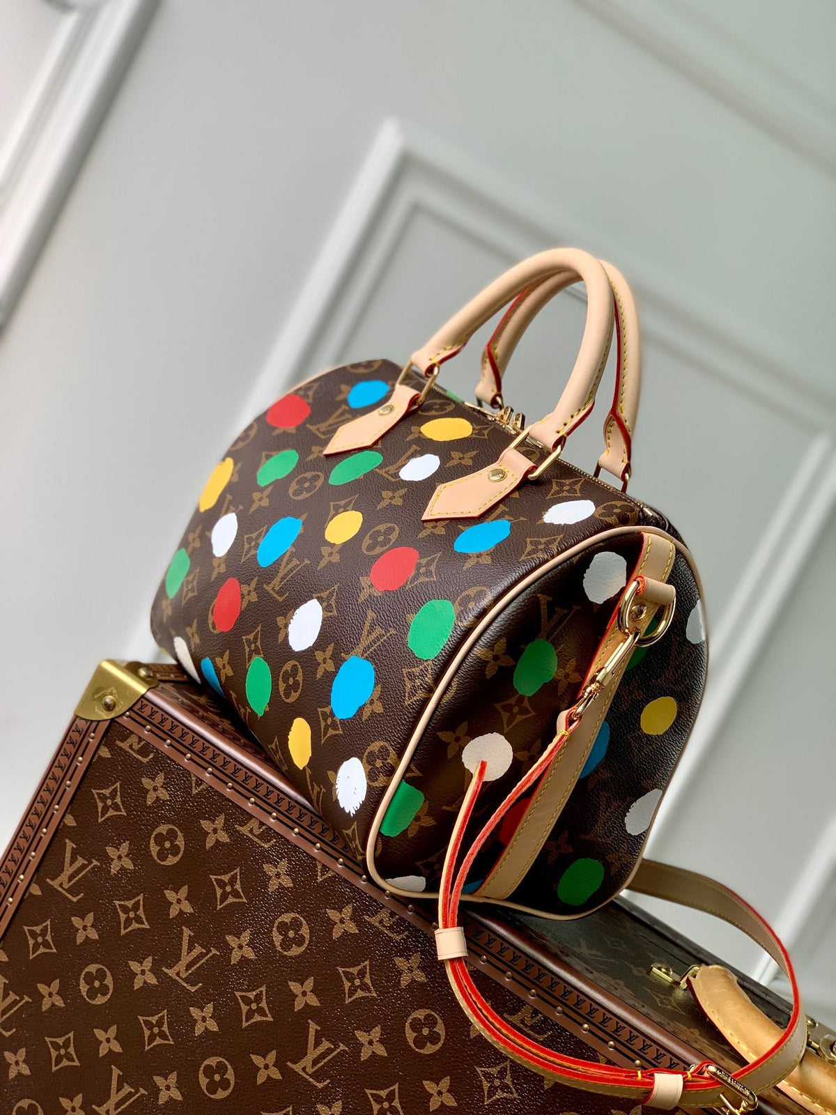 LB748 LV x YK Speedy Bandoulière 25 / HIGHEST QUALITY VERSION