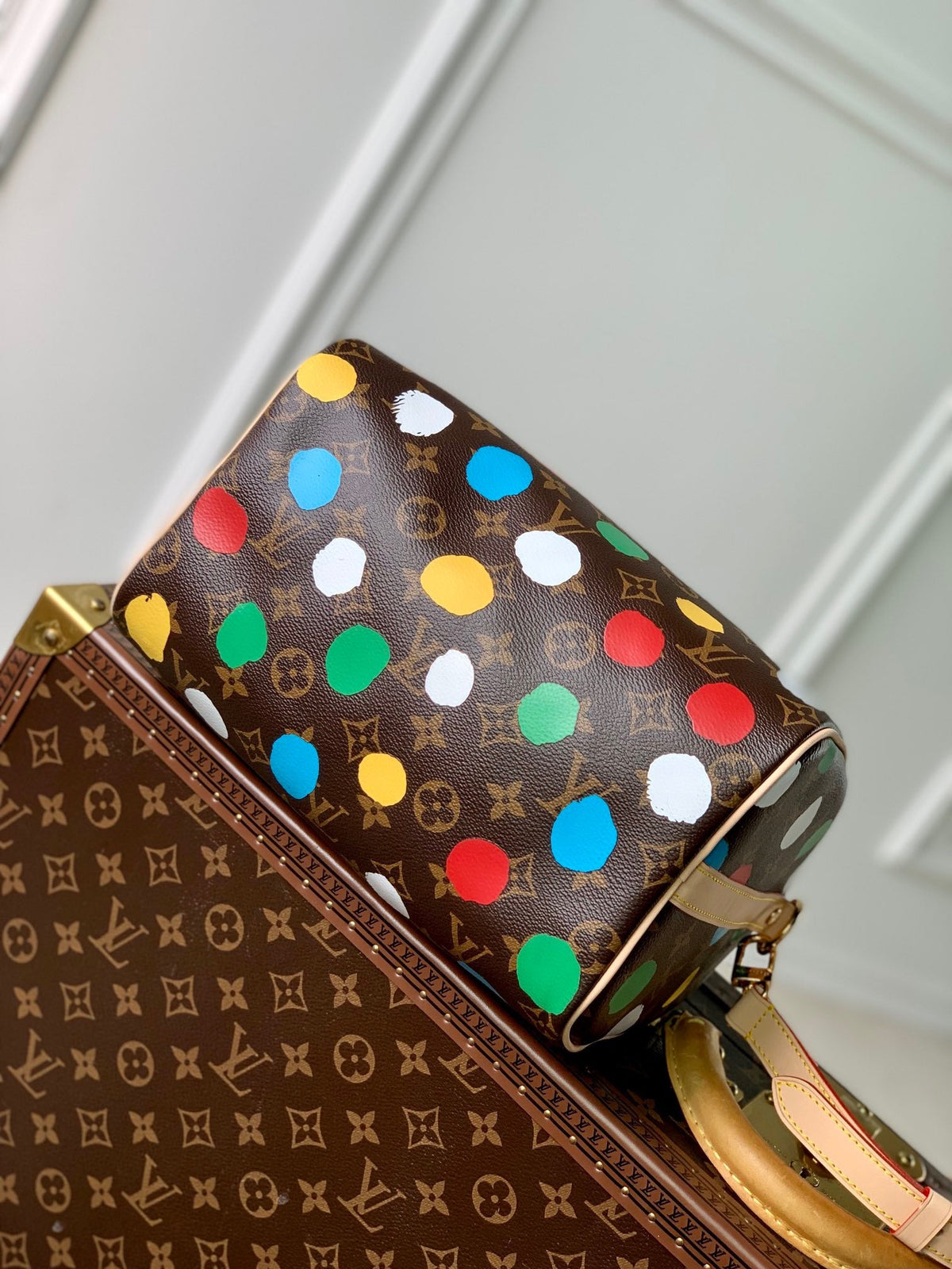 LB748 LV x YK Speedy Bandoulière 25 / HIGHEST QUALITY VERSION