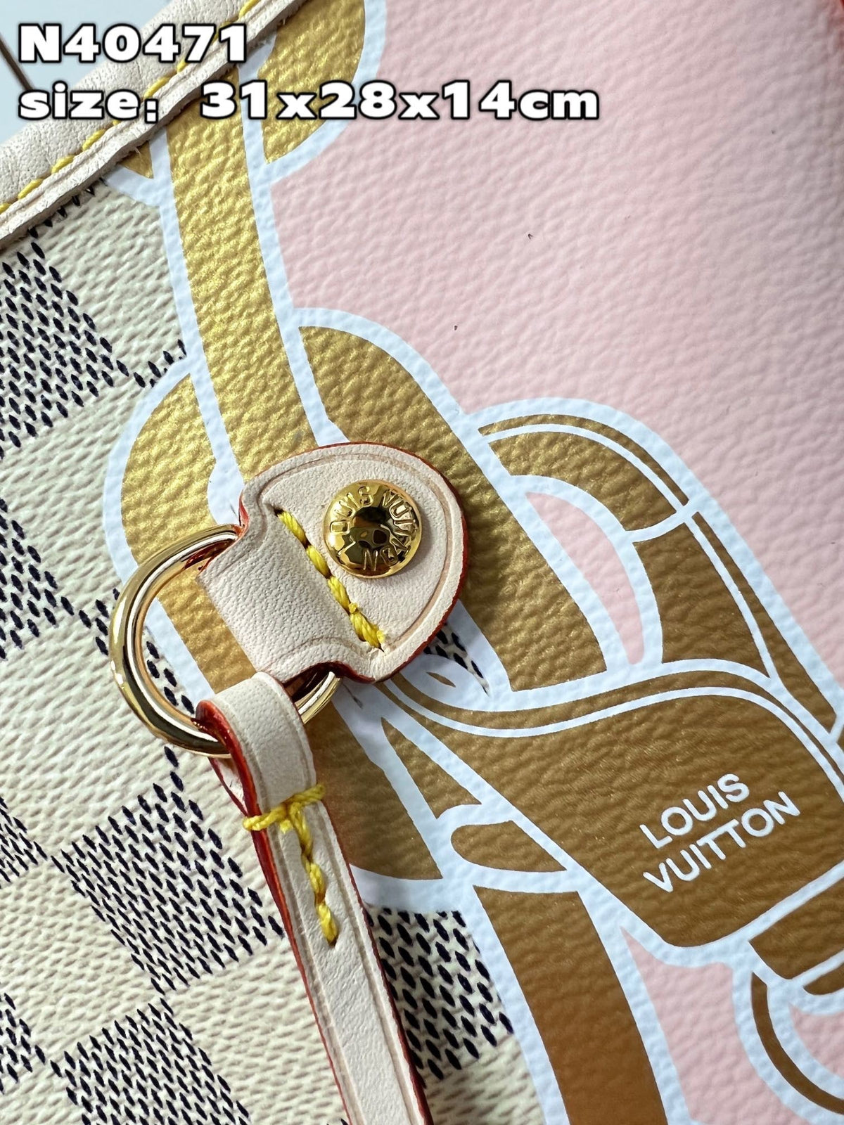 LB778 New Spring Collection - Nautical Neverfull MM / HIGHEST QUALITY VERSION