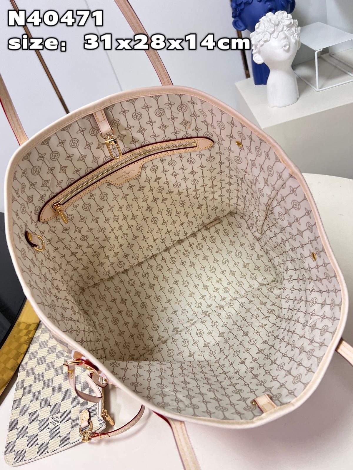 LB778 New Spring Collection - Nautical Neverfull MM / HIGHEST QUALITY VERSION