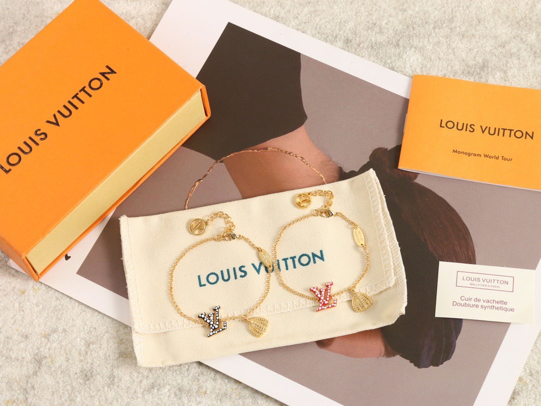 JW702 LV x YK LV Iconic Infinity Dots Bracelet