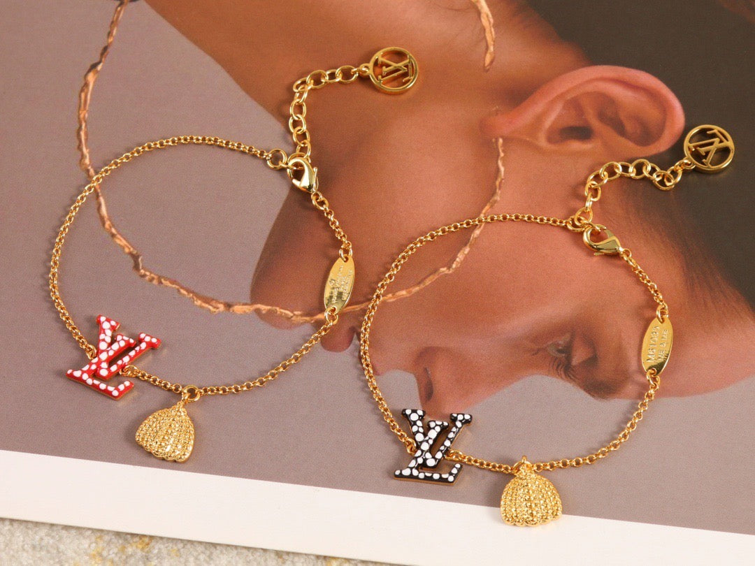 JW702 LV x YK LV Iconic Infinity Dots Bracelet