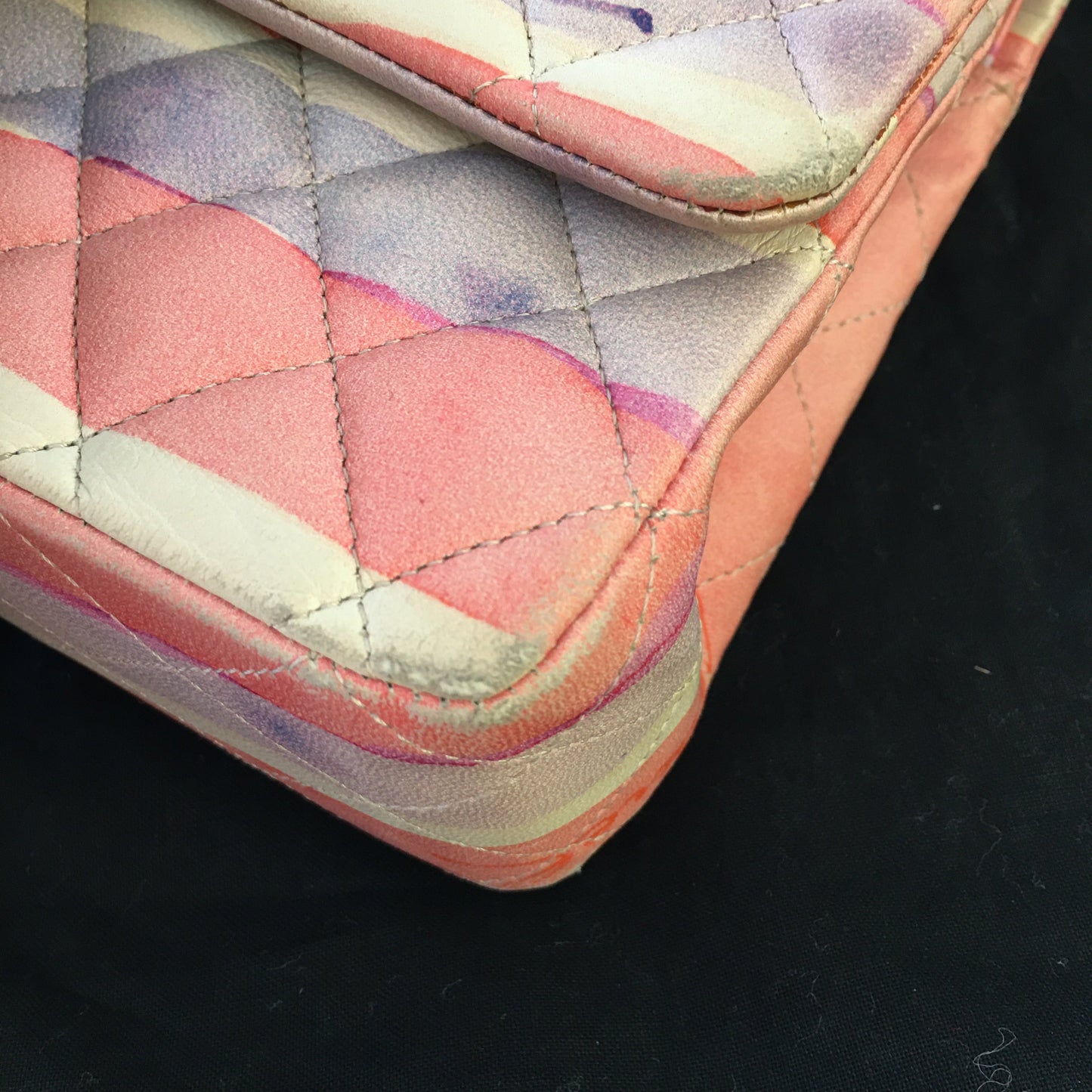 CHANEL Timeless/Classique Shoulder Bag in Multicolor Leather