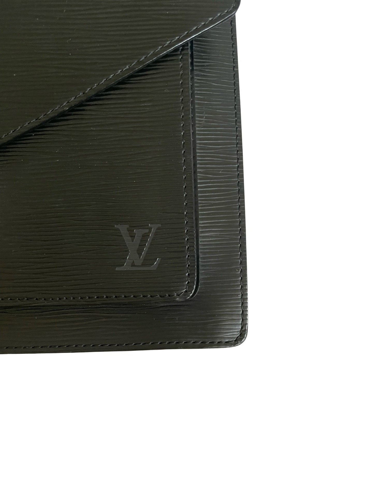 Louis Vuitton Monceau Black Epi Bag