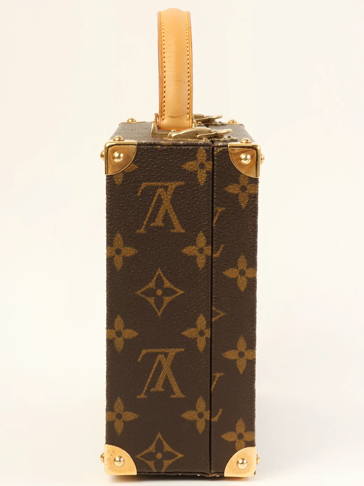 LOUIS VUITTON 2007 Made Takashi Murakami Collaboration Monogram Jewelry Box Brown/Multi