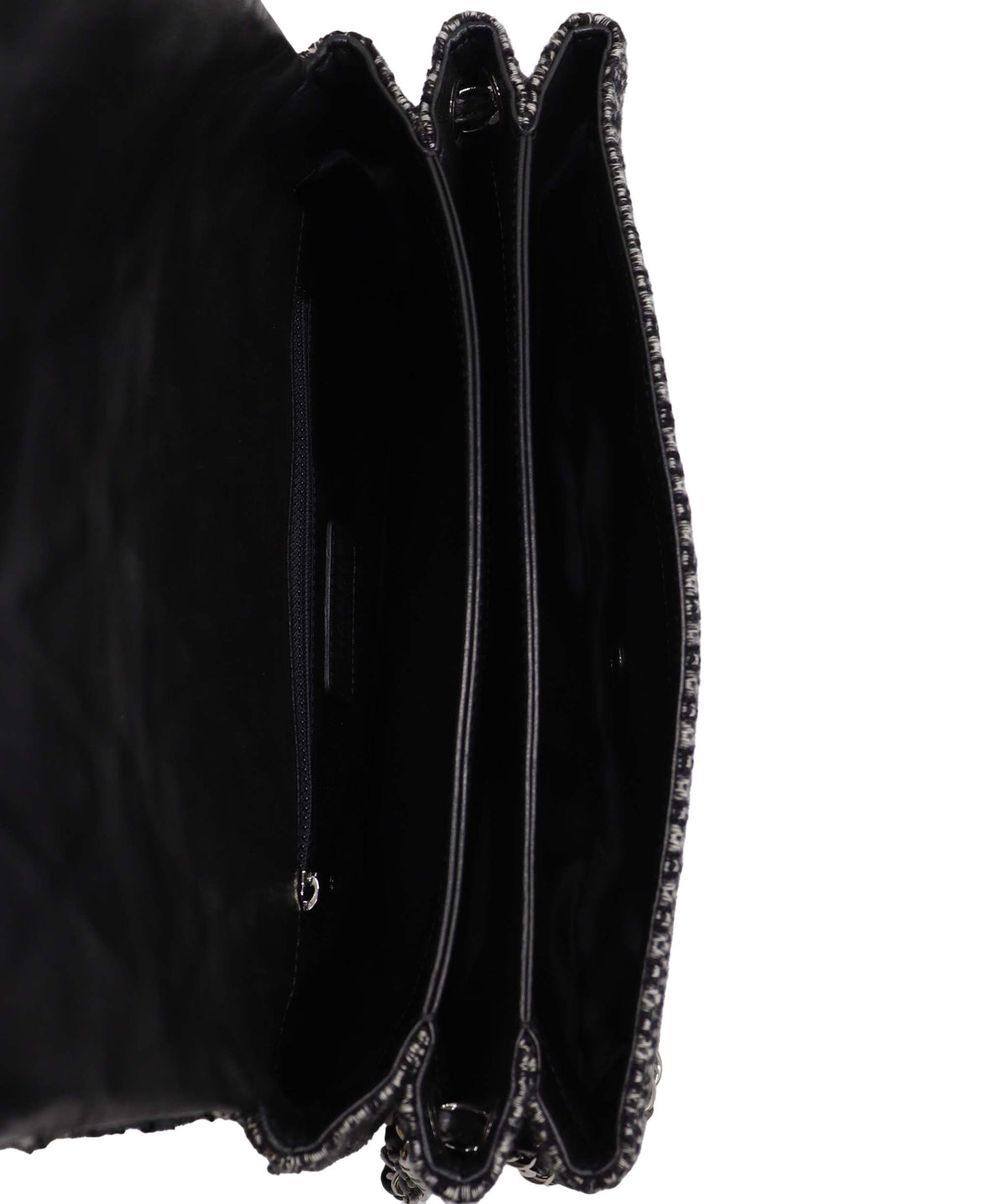 Chanel Single Flap Ba Black Sequin C24090055 ASC5891