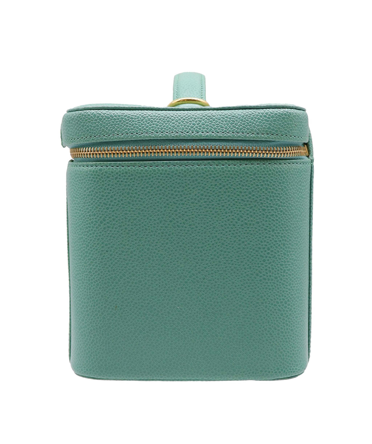 Chanel Vanity 2way Teal Caviar C24123283 ASC5920