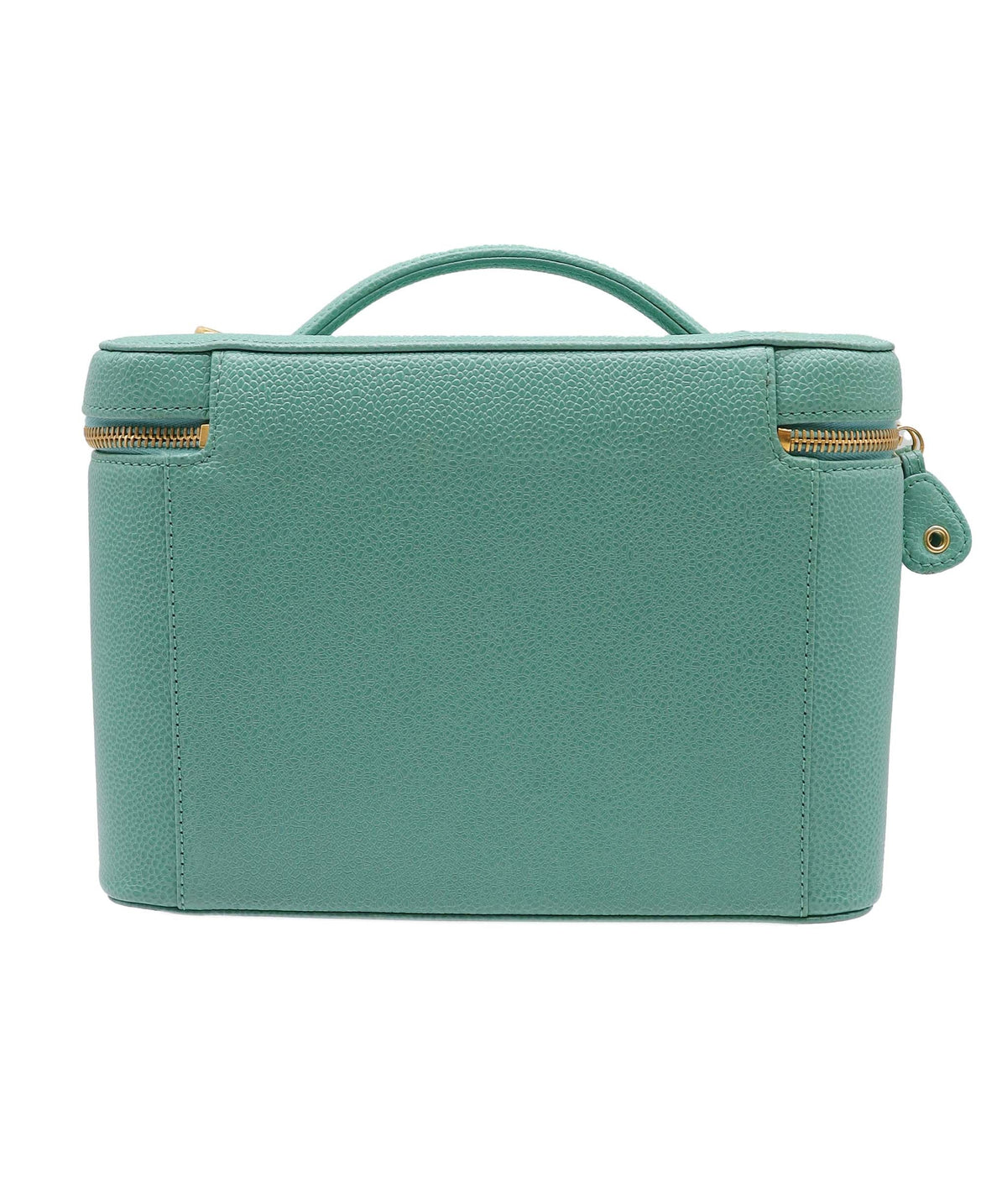 Chanel Vanity 2way Teal Caviar C24123283 ASC5920