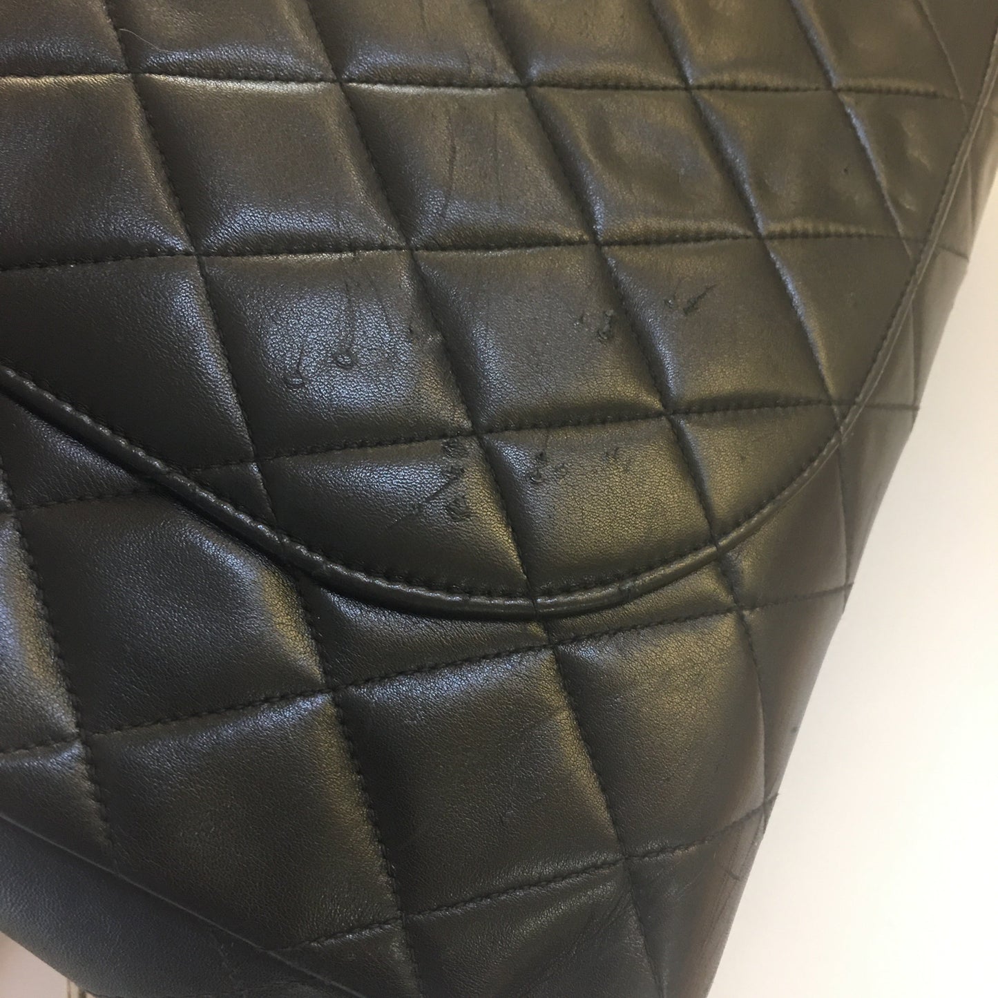 CHANEL Timeless/Classique Maxi Shoulder Bag in Black Leather