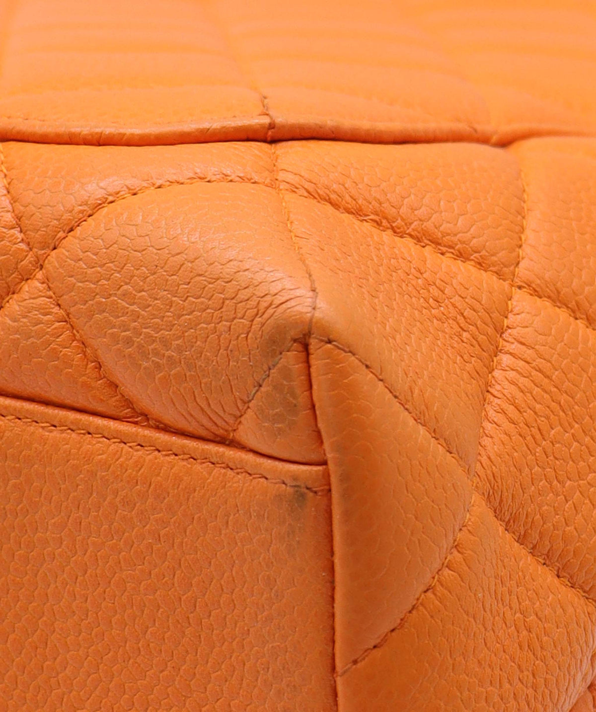 Chanel Top Handle Kel Orange Caviar C24070383 ASC5866