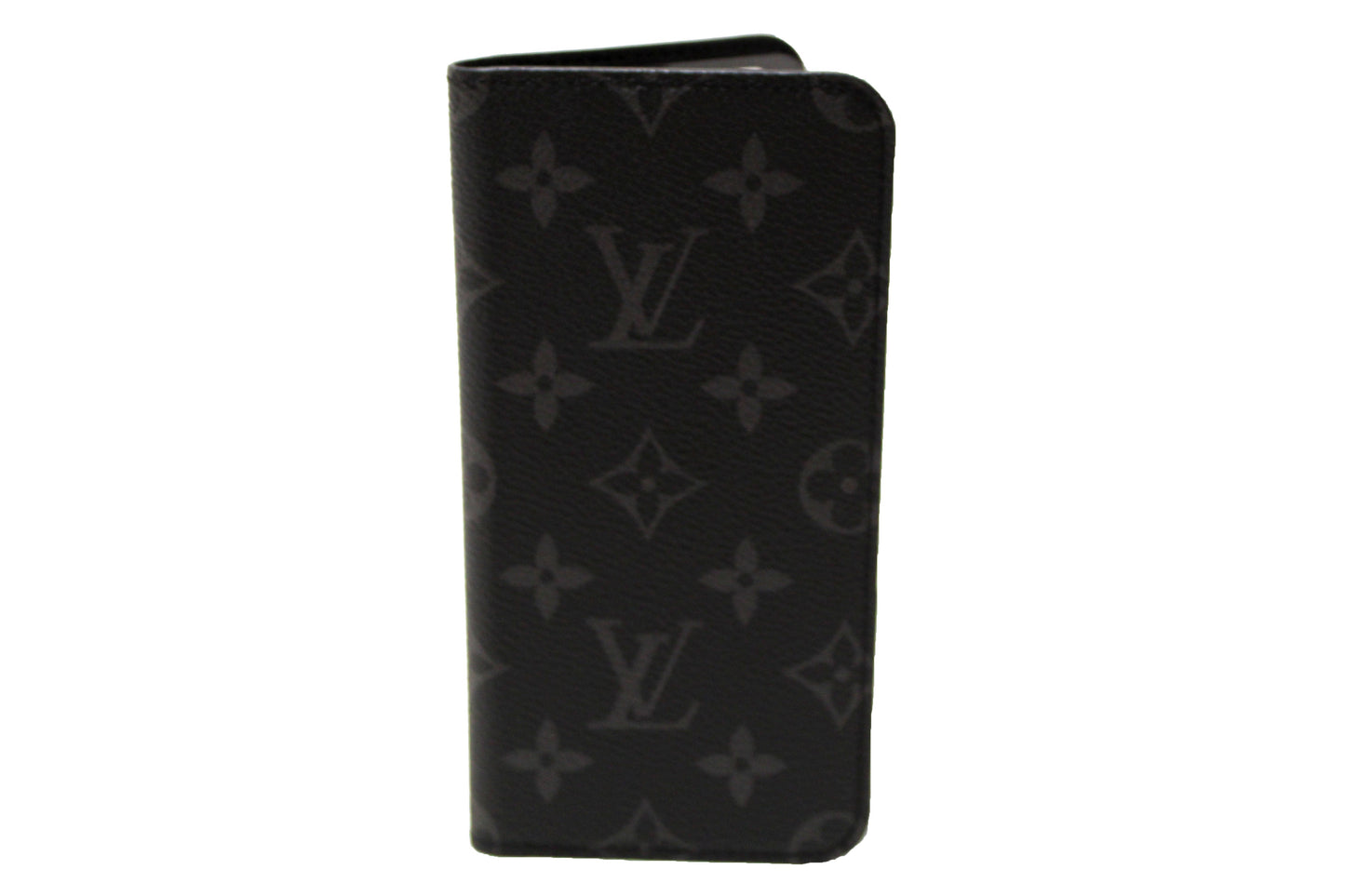 LOUIS VUITTON Louis Vuitton Monogram Eclipse iPhone 8 Max Folio Case | Italystation.com - Shop Now at italystation.com