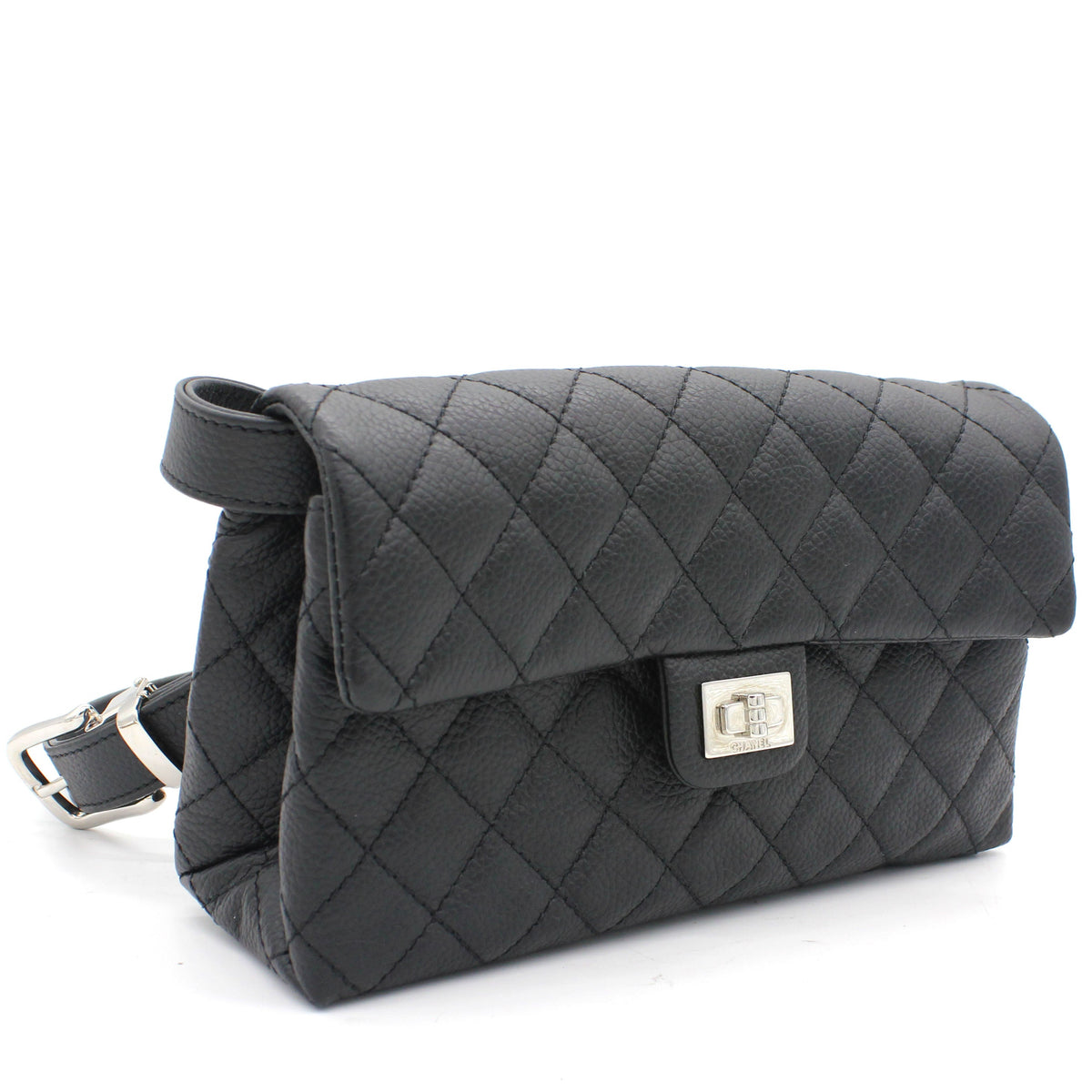 Chanel quilted 2.55 CC belt bag