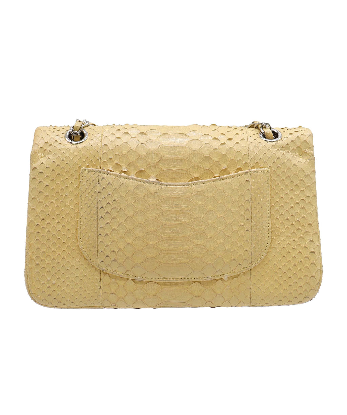 Chanel Medium Double Yellow Python C24020106 ASC5865