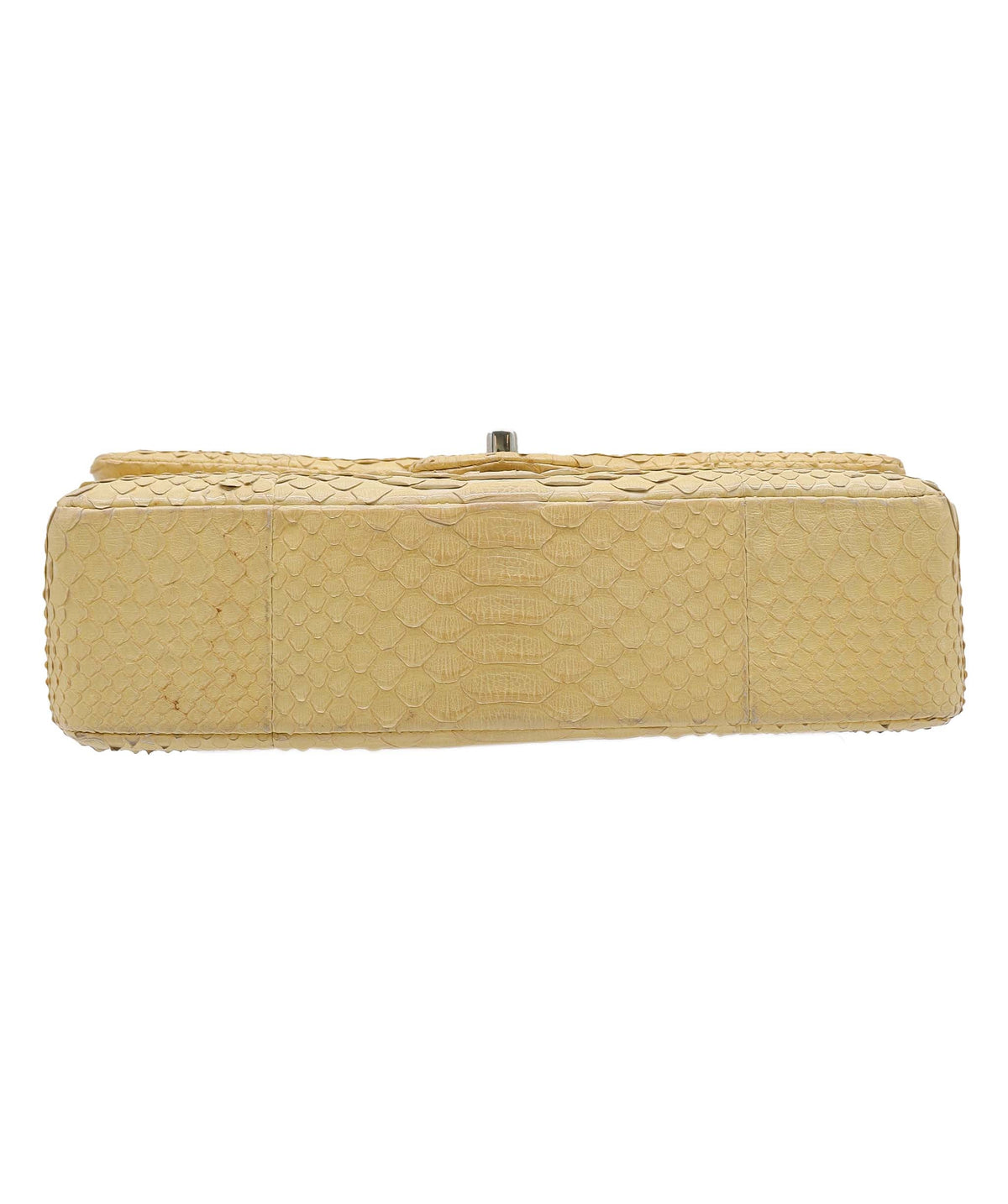 Chanel Medium Double Yellow Python C24020106 ASC5865