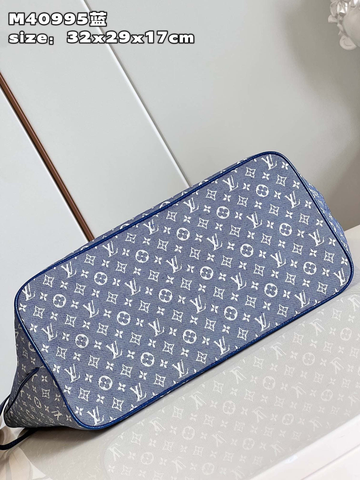 LB825 Neverfull MM / HIGHEST QUALITY VERSION / 12.2 x 11 x 5.5 inches