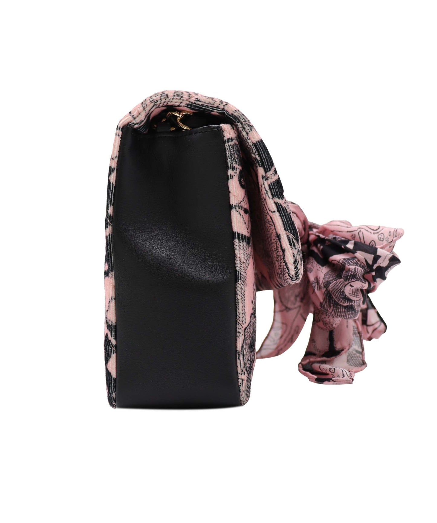 Chanel Camellia Scarf Pink Canvas C24123262 ASC5884