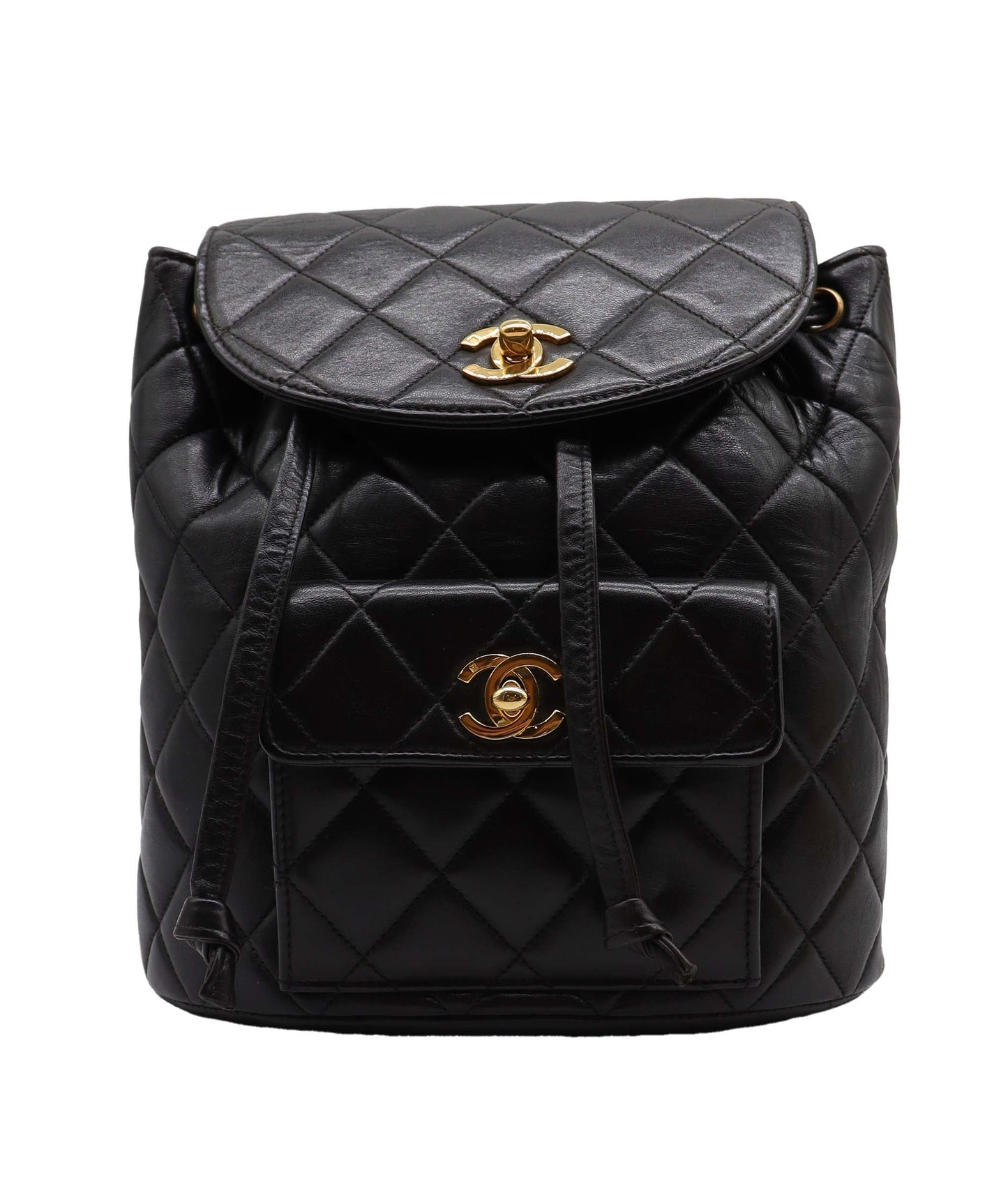 Chanel Duma Backpack Black Lambskin C24070916 ASC5906