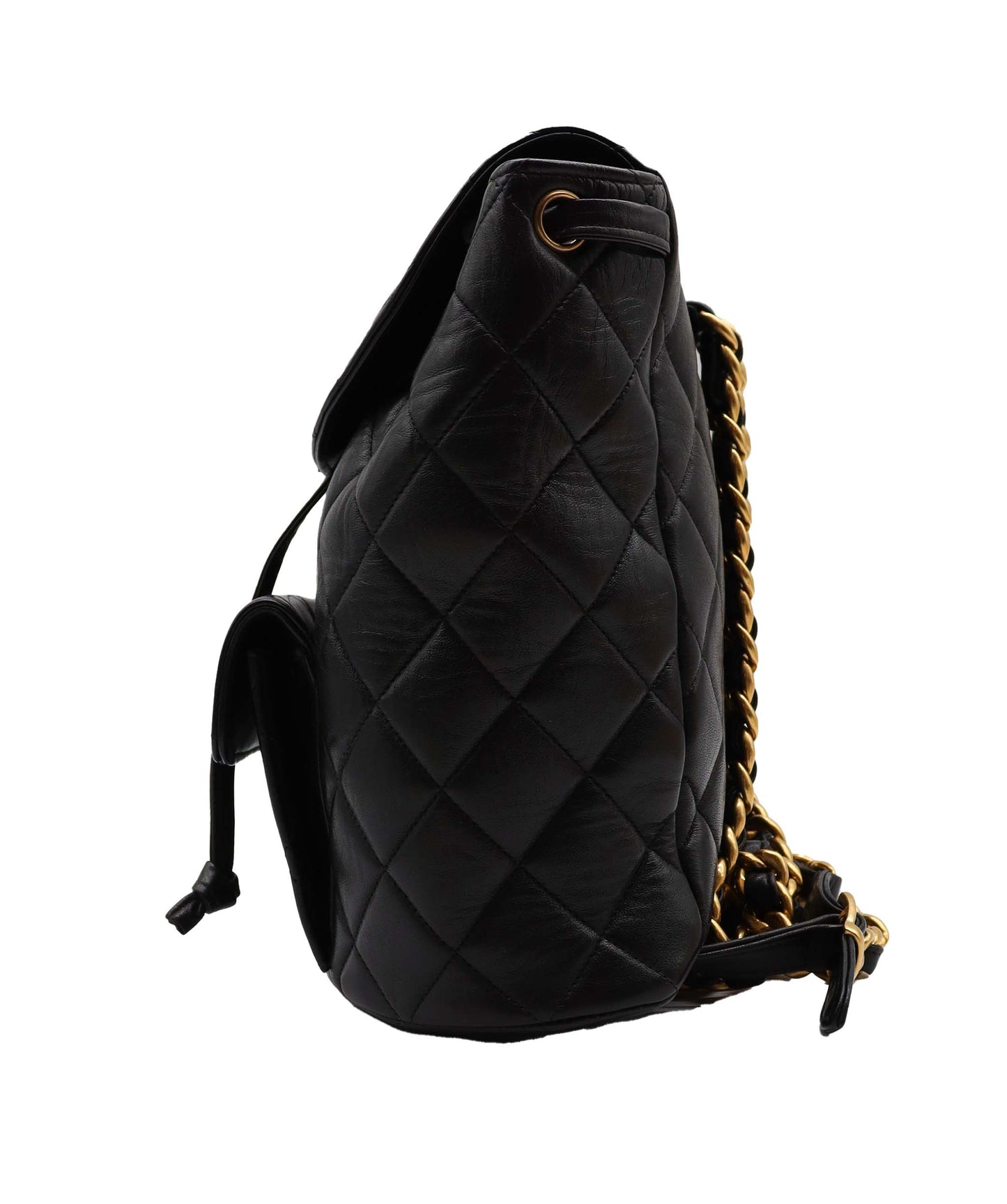 Chanel Duma Backpack Black Lambskin C24070916 ASC5906