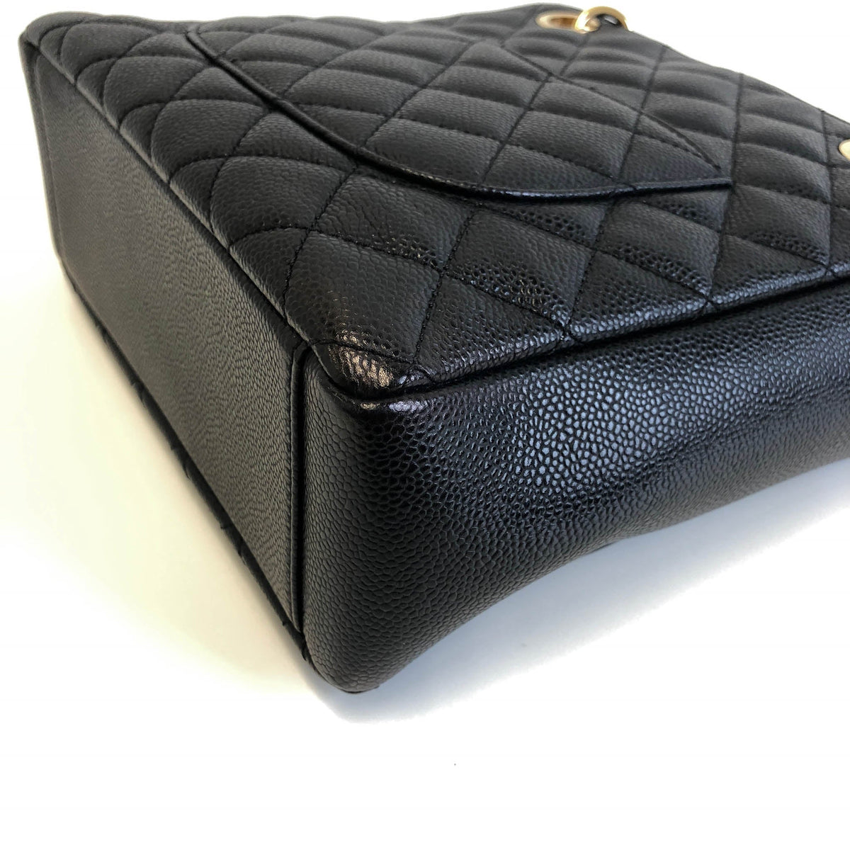 PST in black caviar leather ghw