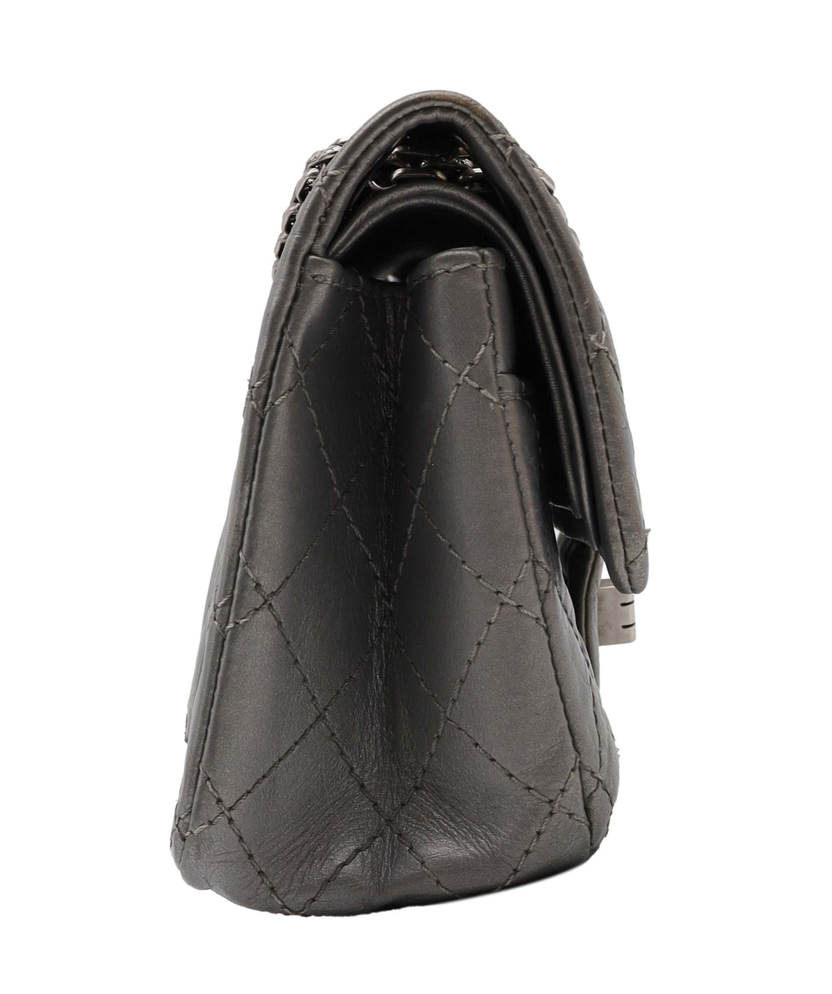 Chanel Mini Reissue F Silver Aged Lambskin C25010187 ASC5850