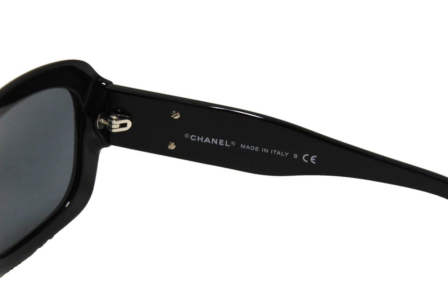 Chanel Black Frame CC Sunglasses